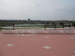 写真撮影用ひな段 ２段９連