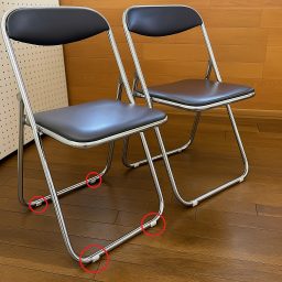 折りたたみイス保護キャップ