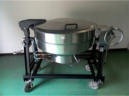 ガス回転釜150l